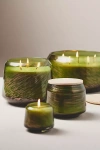 Anthropologie The Gather Candle By : Woody Fresh Balsam & Cedarwood In Green