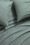Anthropologie Organic Cotton Percale Printed Sheet Set