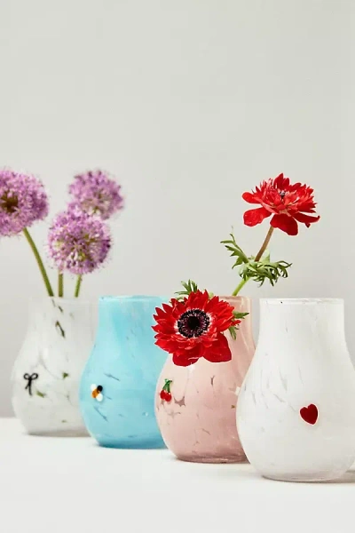 Anthropologie The Icon Cheena Glass Vase In Multi