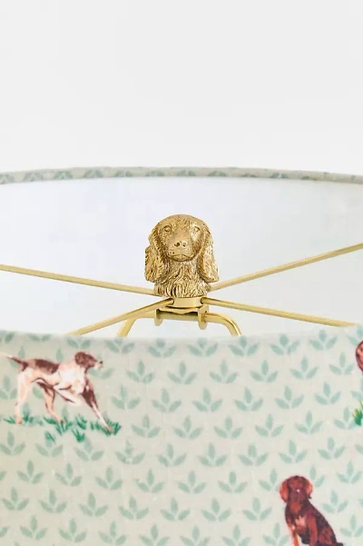 Anthropologie The Icon Decorative Light Finial: Dog Edition In Multi