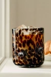 Anthropologie The Icon Juice Glass: Confetti Edition In Brown