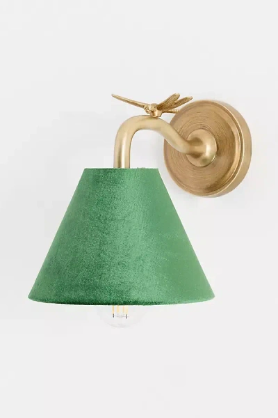 Anthropologie The Icon Sconce Wall Light: Dragonfly Edition In Multi