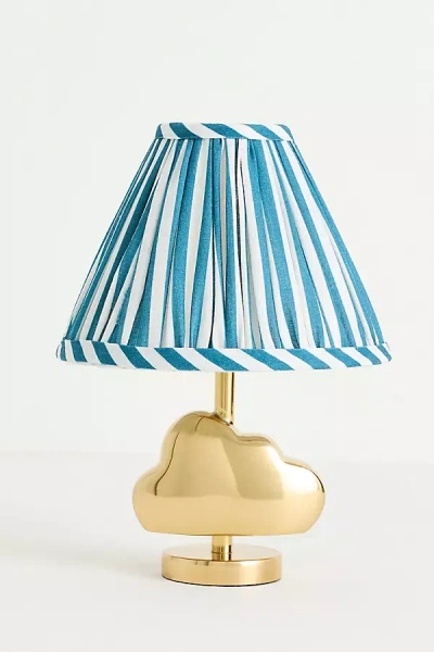Anthropologie The Icon Table Lamp: Puffy Cloud Edition In Blue