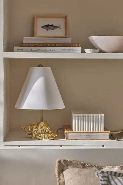 Anthropologie The Icon Table Lamp: Shell Edition