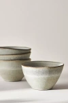 Anthropologie Jasper Portuguese Cereal Bowls, Set Of 4 In Blue
