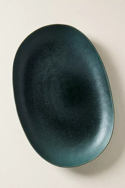 Anthropologie The Jasper Portuguese Stoneware Serving Platter