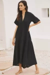 Anthropologie By  Flowy Maxi Dress In Multicolor