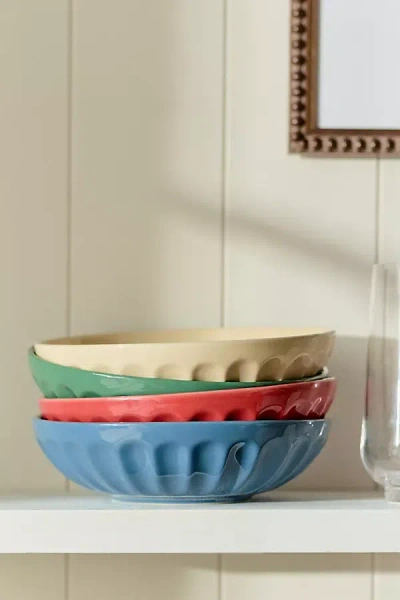 Anthropologie The Latte Stoneware Mini Bowl, Set Of 4: Amelie Edition In Multi
