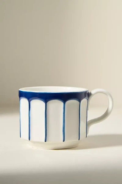 Anthropologie The Latte Stoneware Mug: Boulevard Edition