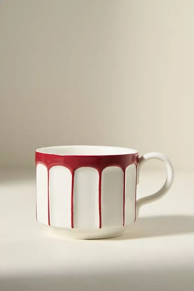 Anthropologie The Latte Stoneware Mug: Boulevard Edition