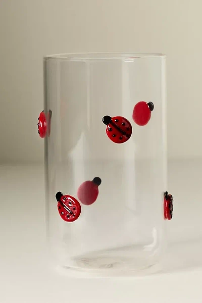 Anthropologie The Love Notes Icon Tumbler Glass In Transparent