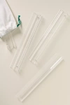 Anthropologie The Mahjong House Clear Acrylic Magnetic Racks, Set Of 4 In Transparent