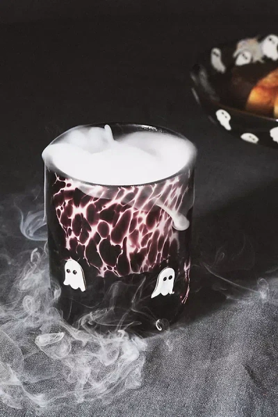 Anthropologie Mystic Juice Tumbler Glass In Black