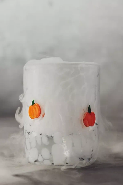 Anthropologie Mystic Juice Tumbler Glass In White