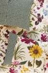 Anthropologie Evie Cotton Floral Organic Printed Shams, Set Of 2