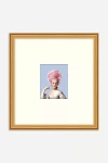 Anthropologie The Pink Crown Wall Art In Multi
