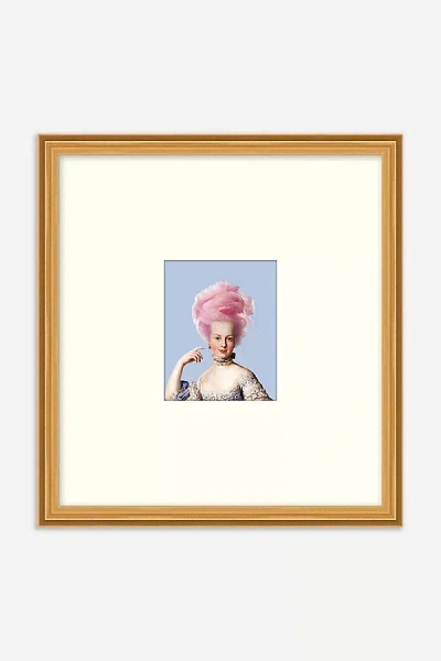 Anthropologie The Pink Crown Wall Art In Multi