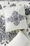 Anthropologie The Printed Cotton Voile Euro Sham