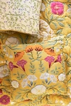 Anthropologie Xenia Cotton Tiger Screen-printed Euro Sham