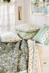 Anthropologie The Printed Cotton Voile Quilt Collection In Green