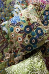 Anthropologie The Printed Textured Cotton Euro Sham