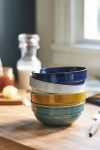Anthropologie The Rowen Portuguese Stoneware Cereal Bowls, Set Of 4 In Multi