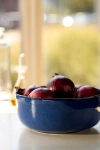 Anthropologie The Rowen Portuguese Stoneware Large Serving Bowl In Blue