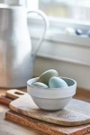 Anthropologie The Rowen Portuguese Stoneware Nut Bowl In Blue