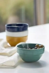 Anthropologie The Rowen Portuguese Stoneware Nut Bowls, Set Of 4 In Green