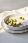 Anthropologie The Rowen Portuguese Stoneware Low Bowls, Set Of 4 In White