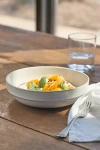 Anthropologie The Rowen Portuguese Stoneware Pasta Bowls, Set Of 4 In White