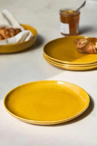 Anthropologie The Rowen Portuguese Stoneware Side Plates, Set Of 4