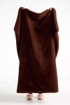 Anthropologie The Sophie Faux-fur Throw Blanket