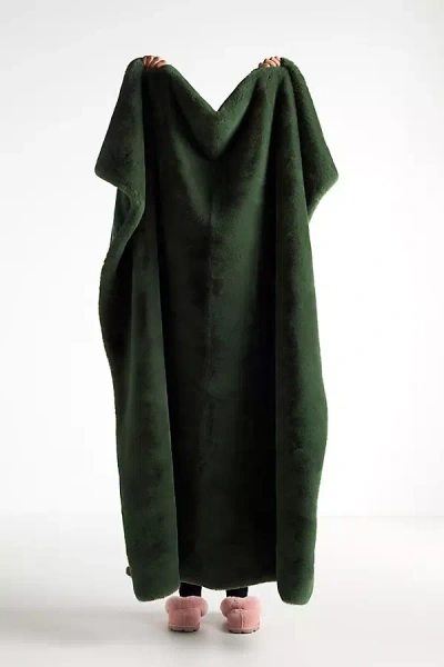Anthropologie The Sophie Faux-fur Throw Blanket