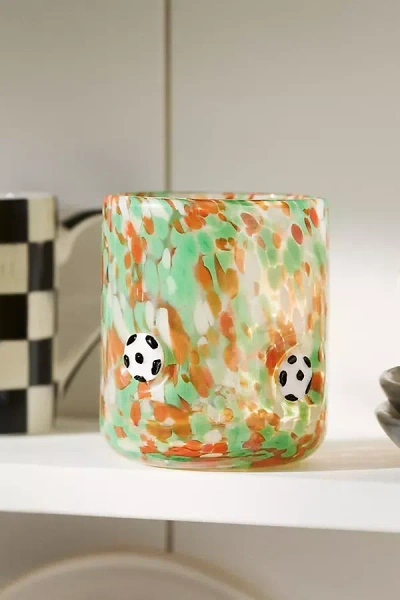 Anthropologie The Sports Icon Juice Glass In Multi