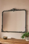 Anthropologie The Vintage Mila Mantel Mirror In Black