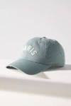 Anthropologie The Wanderlust Paris Baseball Cap In Blue
