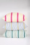 Anthropologie Thea Printed Stripe Pillow