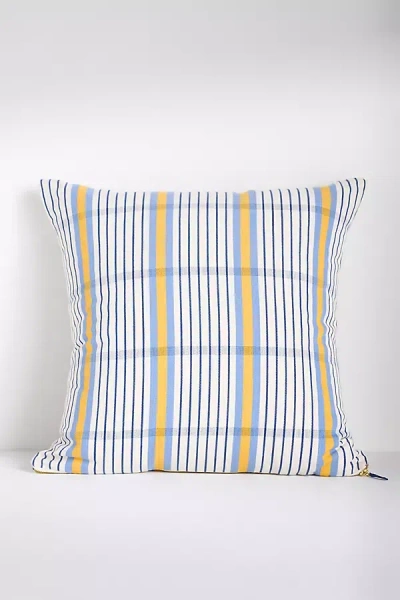 Anthropologie Thea Printed Stripe Pillow In Multi