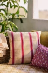Anthropologie Thea Printed Stripe Pillow In Multi