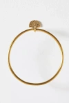 Anthropologie Tibetan Fan Towel Ring In Gold