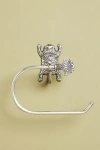 Anthropologie Tibetan Tiger Toilet Paper Holder In Silver