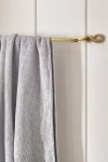 Anthropologie Tiffani Pearl Towel Bar In Gold