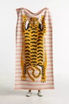 Anthropologie Tiger Beach Towel In Animal Print