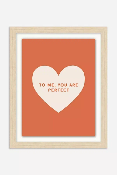 Anthropologie To Me, You Are Perfect Wall Art In Multi