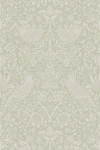 Anthropologie Tonal Bird Garden Vintage Peel-and-stick Wallpaper In Multi