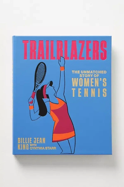 Anthropologie Trailblazers: The Unmatched Story Of Women's Tennis Jacket In Blue