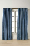 Anthropologie Trova Washed Velvet Curtain