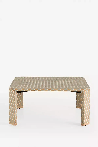 Anthropologie Trudy Square 34" Coffee Table In Neutral
