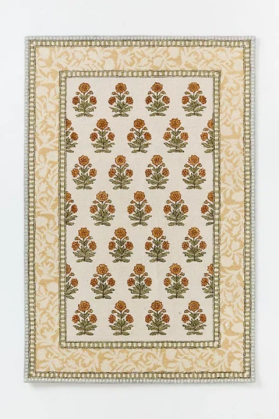 Anthropologie Tufted Cotswold Rug In Neutral